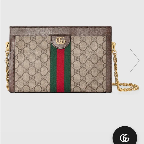 AUTHENTIC GUCCI- Ophidia GG medium shoulder bag - Picture 8 of 17